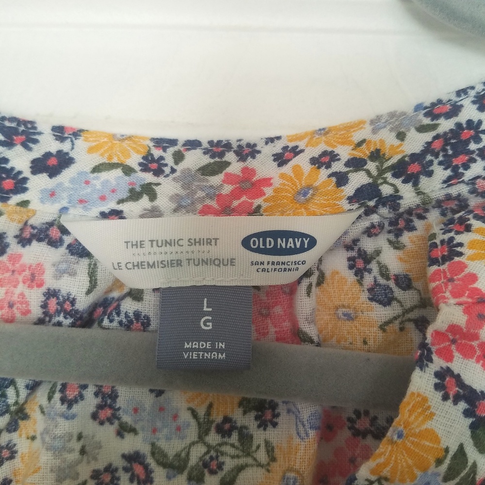 Old Navy linen blend tunic